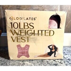 All in Motion 10 Pound Weighted Vest Body Workout Fitness Training Floral